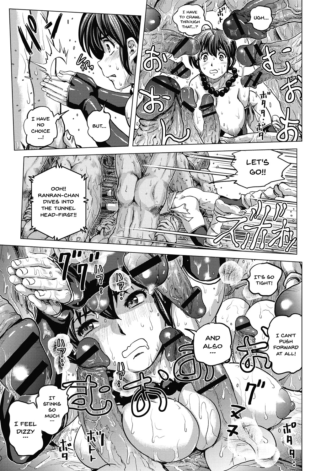 Hentai Manga Comic-Informal Heroine Gangbang-Read-58